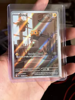 Pokemon TCG Joltik 116/086 Sv: White Flare Illustration Rare Near Mint IR NEW! - Image 3