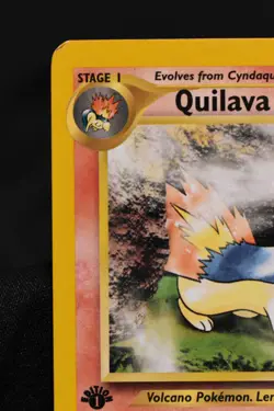Quilava 1st Edition 47/111 LP Neo Genesis Regular Uncommon Pokemon TCG - Image 2