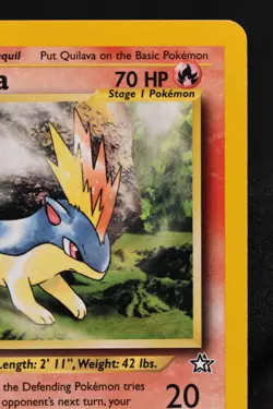 Quilava 1st Edition 47/111 LP Neo Genesis Regular Uncommon Pokemon TCG - Image 3