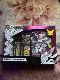 Pokemon Celebrations Collection Dark Sylveon V Promo Booster Box English - Image 1