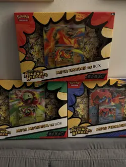 Pokemon TCG Ascended Heroes EX Box 3-Pack (Costco Exclusive Bundle) IN HAND NEW - Image 1