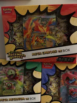 Pokemon TCG Ascended Heroes EX Box 3-Pack (Costco Exclusive Bundle) IN HAND NEW - Image 3
