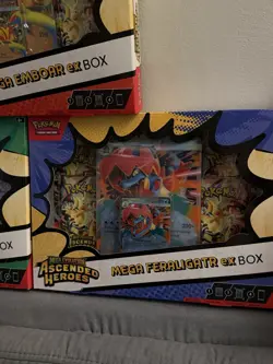 Pokemon TCG Ascended Heroes EX Box 3-Pack (Costco Exclusive Bundle) IN HAND NEW - Image 4