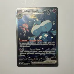 Pokemon TCG Jellicent EX Special Illustration Rare Full Art Holo 168/086 SV 270… - Image 1