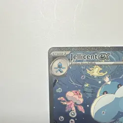 Pokemon TCG Jellicent EX Special Illustration Rare Full Art Holo 168/086 SV 270… - Image 2