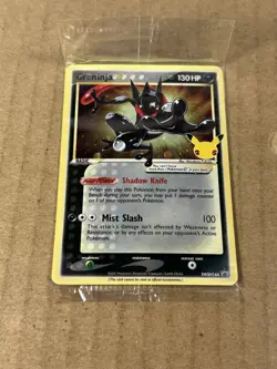 Pokemon Greninja Sealed Promo SWSH144 2021 HTF - Image 1