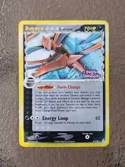 Pokemon TCG Deoxys 3/110 Delta Species Rare Holo Stamped Ex Holo Phantoms 2006 - Image 1