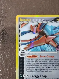 Pokemon TCG Deoxys 3/110 Delta Species Rare Holo Stamped Ex Holo Phantoms 2006 - Image 5