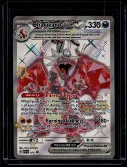 Pokemon TCG Charizard ex 074 Scarlet & Violet Promo NM B - Image 1