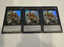 yugioh king of the feral imps ultra rare 3x blmm-en154 blmm - Image 1