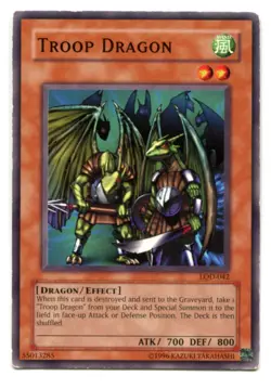 Yu-Gi-Oh! PLAYED/POOR Troop Dragon Common englisch Truppendrachen - Image 1