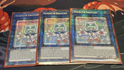 Yugioh Yummy Snatchy Starlight Rare 1st Edition JUSH-EN023 - Image 1