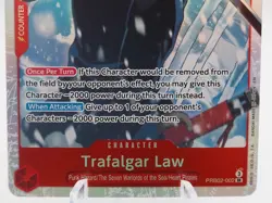 Trafalgar Law PRB02-002 Foil | NM | One Piece English - Image 2