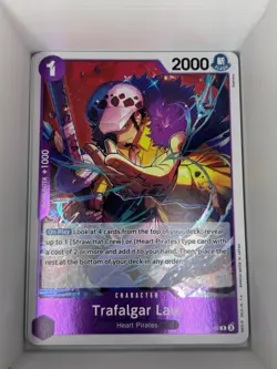 OP09-069 Trafalgar Law English R One Piece TCG Card Game - Image 1