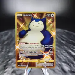 Snorlax Chilling Reign Holo Gold Secret Rare Pokemon TCG Card NM 224/198 ✨ - Image 1