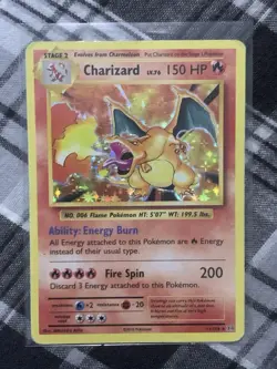 Charizard 11/108 XY Evolutions Holo Rare 2016 Pokemon Card - Image 4