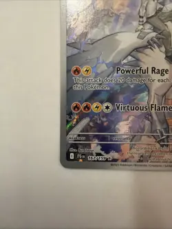 N’s Reshiram 167/159 Promo Journey Together Stamped Pokemon Card NM 167/159 - Image 2