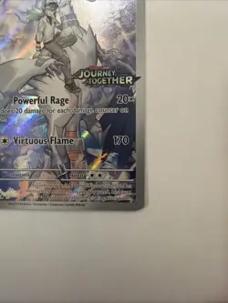 N’s Reshiram 167/159 Promo Journey Together Stamped Pokemon Card NM 167/159 - Image 5