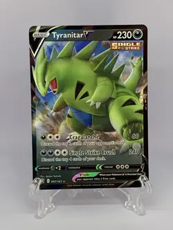 Tyranitar V 097/163 Battle Styles Ultra Rare Holo Pokemon TCG Card NM 🔥🔥🔥 - Image 1
