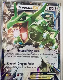 Pokemon Card Rayquaza EX #75 Roaring Skies PSA MINT 8 WORLDWIDE SHIP - Image 2