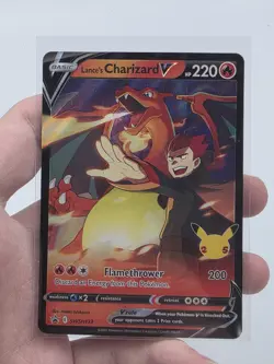Lance's Charizard V SWSH133 SWSH: Sword & Shield Promo Cards Holo NM - Image 1
