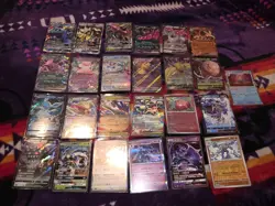 Pokemon Card Lot Of 25 Hits EX's, V's, Holos Mint Cards - Image 2