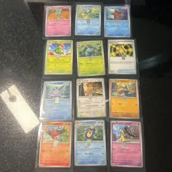Andy (12) Pokemon cards with 1 grain silver bar .999 save with combine ship 17 - Image 1