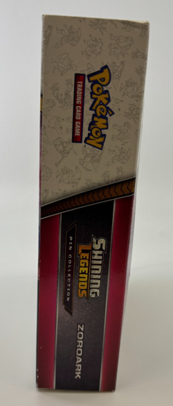 Pokemon Cards - SEALED Shining Legends Pin Collection Box - Zoroark - Image 2