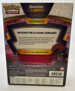 Pokemon Cards - SEALED Shining Legends Pin Collection Box - Zoroark - Image 3