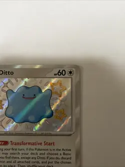 Ditto 201/091 Scarlet Violet Paldean Fates Baby Shiny Card NM Condition - Image 5