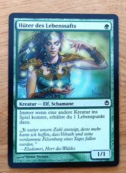 Mtg Magic: Huter des Lebenssafts / Essence Warden, DEUTSCH Elfen - Image 1