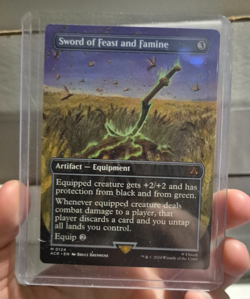 MTG - Sword of Feast and Famine - Assassins Creed - #124 - Borderless - Image 2
