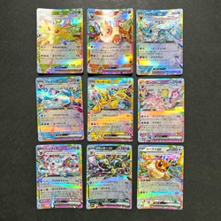 S6214 Eeveelutions RR Terastal Festival ex Japanese Pokemon Set of 9 A17 - Image 1