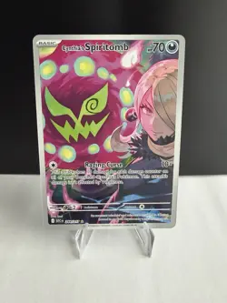 Pokemon TCG Cynthia’s Spiritomb 244/217 Ascended Heroes IR NM - Image 1