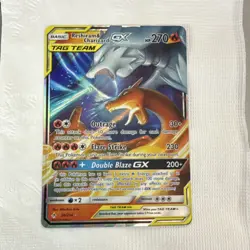 The Pokemon Company Reshiram & Charizard GX Ultra Rare Holo 20/214 Sm-Unbroken … - Image 2