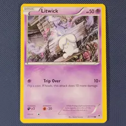 Litwick 41/119 - Phantom Forces - Common Pokemon Card - NM - Image 1