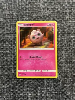 Jigglypuff 2019 Detective Pikachu Set 14 / 18 Holo Pokemon Card NM - Image 1