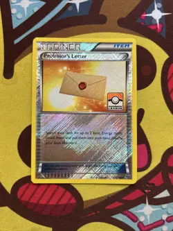 Pokemon Professor’s Letter 123/146 - XY Base - League Promo Holo - Image 1