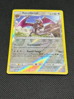 Pokemon Tcg Aerodactyl 130/181 Sm-Team Up Reverse Holo - Image 2