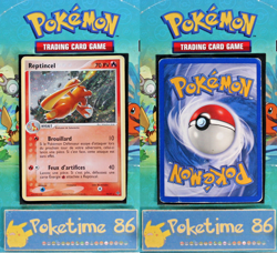 Pokemon, EX DRAGON, REPTINCEL, rare holo secrete, 99/97, etat correct - Image 1