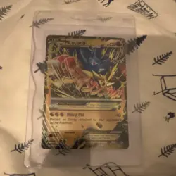 Pokemon TCG M Lucario EX Secret Rare Full Art Holo 113/111 Furious Fists ENG - Image 1