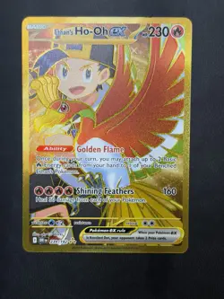 Ethan's Ho-Oh ex 239/182 Hyper Rare Sv10: Destined Rivals Pokemon TCG NM - Image 1