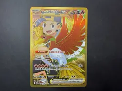 Ethan's Ho-Oh ex 239/182 Hyper Rare Sv10: Destined Rivals Pokemon TCG NM - Image 4