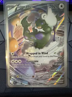 Pokemon TCG Tornadus Pokemon Center PC White Flare ETB Promo SVP 210 NM - Image 1