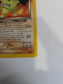 Dark Tyranitar - 11/105 - Pokemon Neo Destiny 1st Edition Holo Rare LP/MP - Image 3