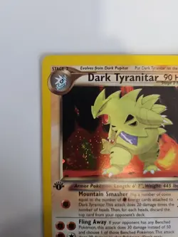 Dark Tyranitar - 11/105 - Pokemon Neo Destiny 1st Edition Holo Rare LP/MP - Image 5