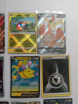 Pokemon Card Bundle 12 Cards Holo - Image 3