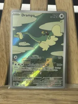 Drampa 184/162 Illustration Rare IR SV05 Pokemon Temporal Forces NEAR MINT NM - Image 1