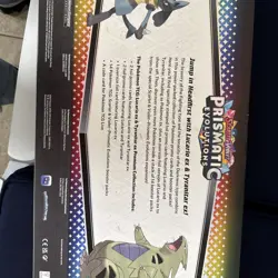 Pokemon Lucario Ex & Tyranitar Ex Premium Collection In Hand! Beautiful! - Image 2