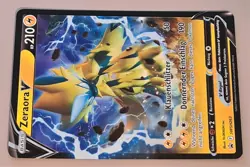 Zeraora V # SWSH 263 Ultra Rare SWSH Black Star Promo 2022 Pokemon Deutsch Mint - Image 2